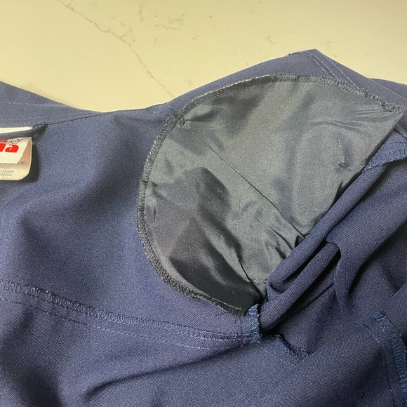 VTG ALIA TIE FRONT BLAZER BUTTON UP SHIRT JACKET SIZE 12 - Picture 8 of 9